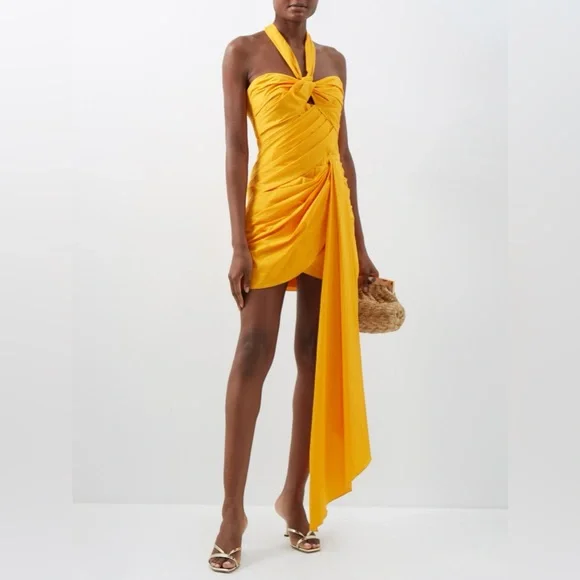 JOHANNA ORTIZ - SOAK UP THE SUN COTTON-BLEND POPLIN MINI DRESS - Picture 1 of 9